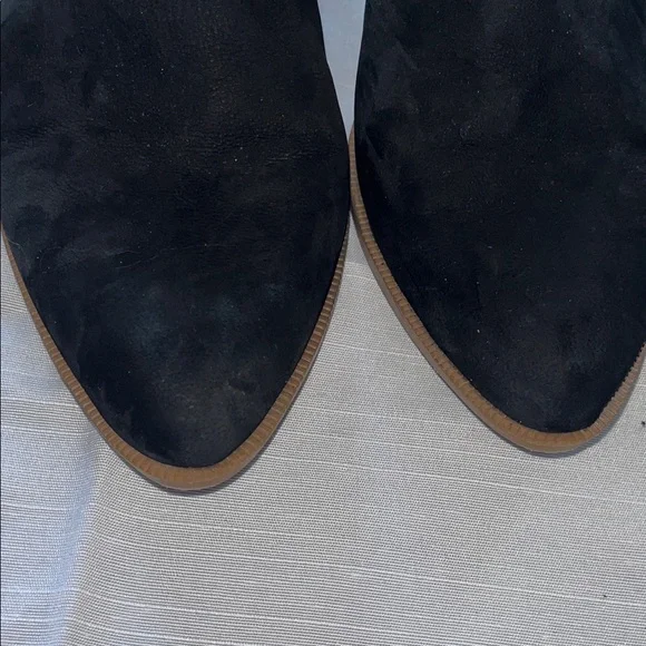 Franco Sarto Black Ankle Booties - Picture 6 of 7